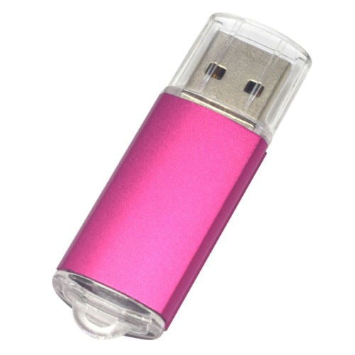 Pega 10 X Pink USB 2.0 Flash Drives 1GB 2