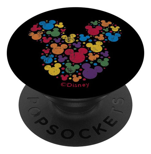 Acessório De Telefone Disney Mickey Mouse Rainbow Popsockets 1