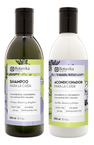 Kit Shampoo Y Acondicionador Anticaida Premium Botanika 0