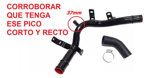 Caño De Agua Peugeot 206 1.4 8v - 1.6 8v - 1.6 16v Nafta 1