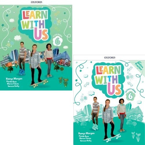 Learn With Us 6 - Class Book and Activity Book Set - Oxford - Learn With Us 6 - Class Book And Activity Book - Oxford
