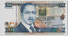 Fk Billete Kenia 20 Shillings 1996 P-35a2 Sin Circular. 0