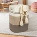 Fixwal Large Cotton Rope Laundry Basket 4