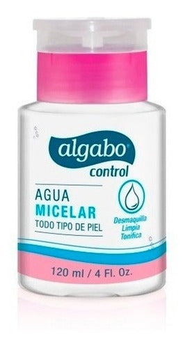 Algabo Micellar Water for All Skin Types with Dispenser 120 ml 0