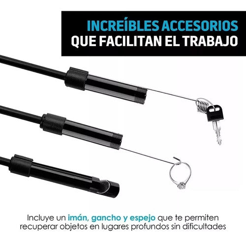 Endoscope Boroscopio Camara Inspeccion Usb Endoscopio Celular 10metros 1