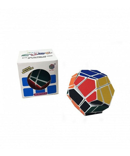 Faydi Cubo Magico 2 Caras Dodecaedro Tipo Rubik 6 Piezas X Lado 1