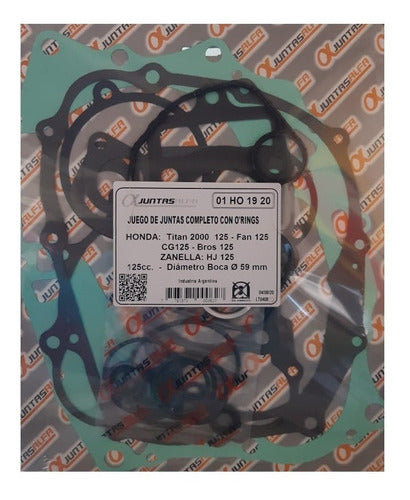 Alfa Complete Motor Gasket Set for Honda Bros 125 1