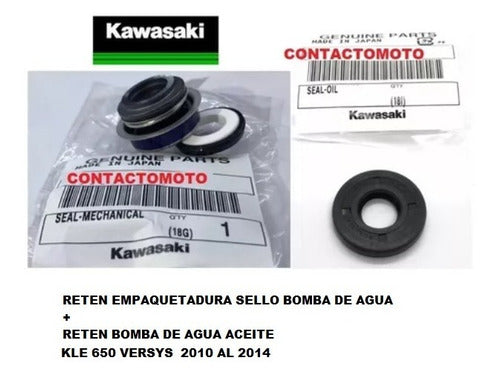 Kawasaki Reten Bomba Agua Y Aceite De Versys 650 Kle Original 1