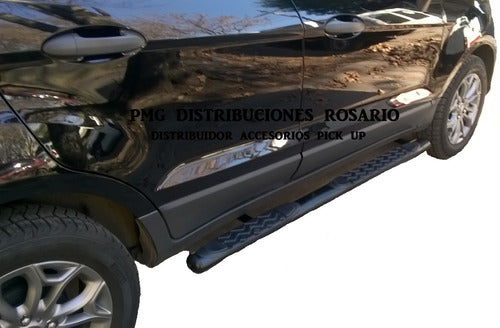 Renault Estribos Duster Negros Pintura Epoxi 1