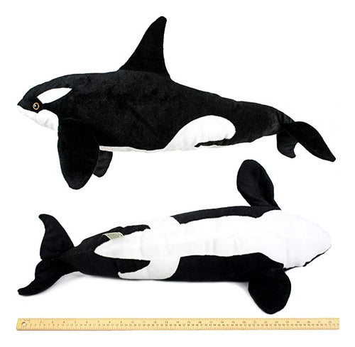 Viahart Octavius The Orca Blackfish - Plush Whale Toy 4