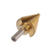 Titanium Coated Step Drill Bit Tool - Tri 4