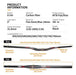 EC90 Carbon Fiber Handlebar 72 cm Straight 5° MTB 4