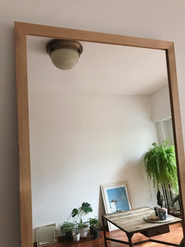 Solid Wood Rectangular Mirror 147x47 Living/Bedroom 6