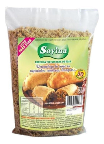 Soyina Soja Texturizada Proteina 250 G 0