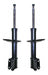 Pair of Front Shock Absorbers for Renault Clio 1.9 Rnd 1.9 0