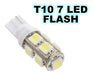 LEDFLASH Lampara Luz De Posicion Flash Estroboscopica 6000k-8000k T10 1