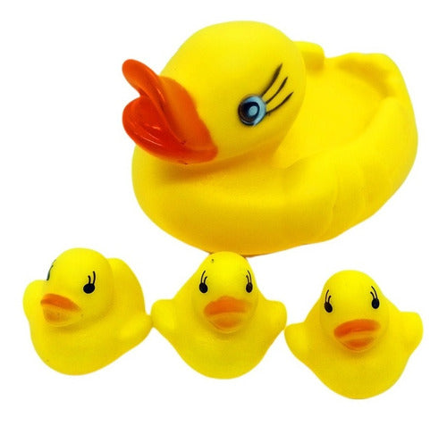 Animal Bath Family Squeaky Toy Set 6