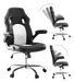 ~? Jhk 3-9-7 Gaming Office Desk Chair, Blanco + Negro 0