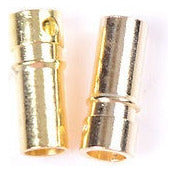 BrandName 20 X Rc 3.5 Mm Cilindrical Female Gold Banana Connector 4