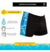 Men's Swim Trunks Folau UV50 Printed Beach Lycra 4