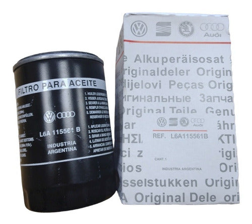 Volkswagen Filtro De Aceite Vw Bora Golf Iv New Beetle 2,0 1,8t Original 0