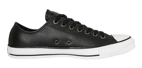 Converse Zapatilla All Star European Low Cuero Negro 0