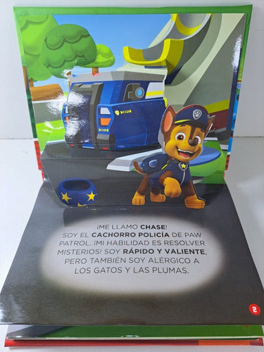 Libro Infantil Pop Up Paw Patrol Conoce A Los Cachorros 3