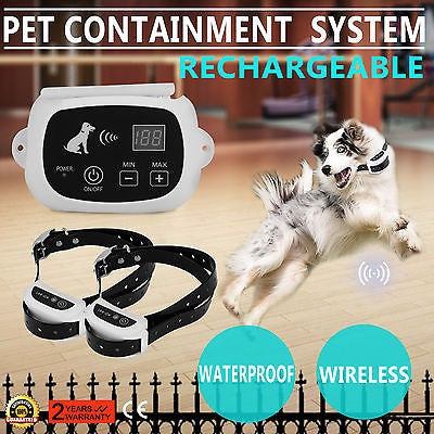 Wireless Dog Containment System 2 Receivers 1