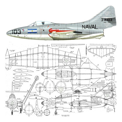 PLANO RC Grumman F9F-5 Panther (Pickup At Seller's Location) 0