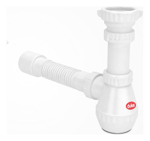 Duke Siphon with Cup + Extensible Flex 1 ½ - 40/50 mm Discharge 0