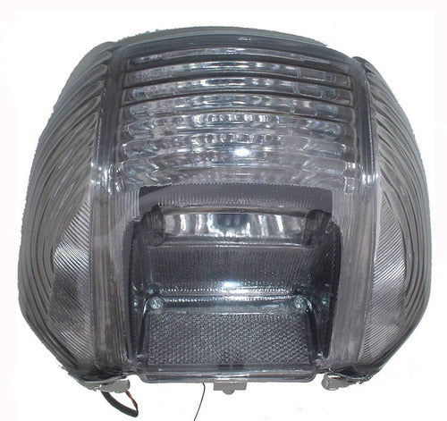 Rear Smoked Glass Tail Light for Keller Crono Eco Motorcycle 0