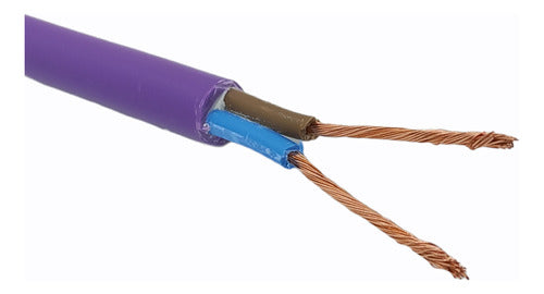 Conduelec Cable Subte Violeta Ext 2x2.5 Mm X 30 Metros Electro Cable 0