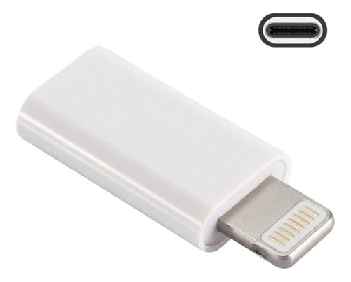 USB to iPhone Adapter, Male to USB C Female 4