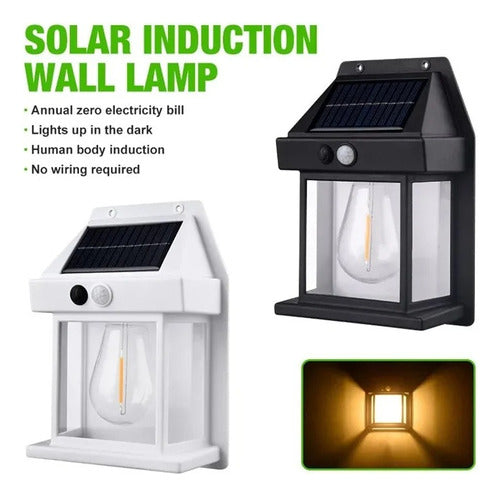 Solar Interaction Wall Lamp - Iluminación Gratis!..l Pack Solar X4 Con Foco 1