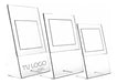 Pack of 30 Acrylic Photo Frames 9x13 cm 1