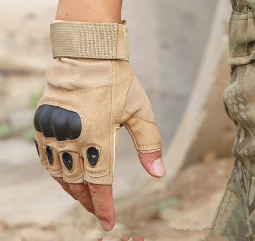 Oakley Tactical Half Finger Gloves with Protection 2