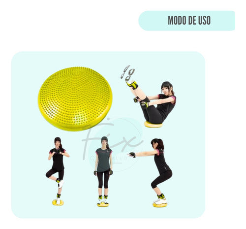 Mir Disco Balance Pinches Equilibrio Propiocepcion Bosu Base 3