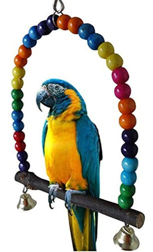 Lianchi Small or Large Size Parrot Toy Pure Colorful C 0