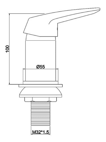 Aqualia Grifería Para Bidet Arona Cromo 1