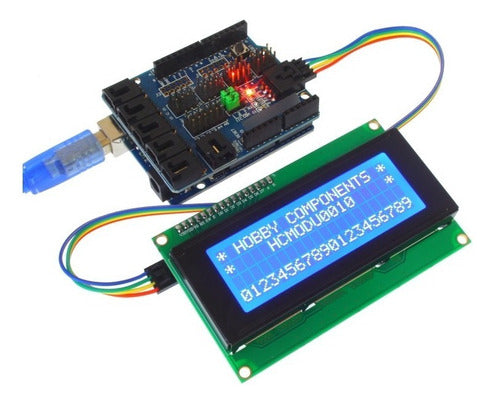 LCD 2004 Backlight Blue 20x4 + I2C Arduino Kit 1