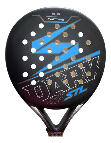 Steel Custom Paleta Padel Paddle Dark Eva P3 + Regalos 3