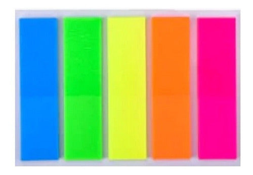 Generic Fluorescent Adhesive Flags X 100 Units X 3 Blisters 0