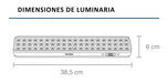 Tacoma Luminaria De Emergencia 60led 6000k 300lm 2