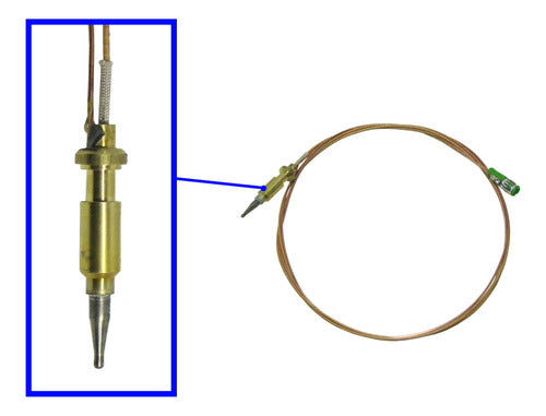 Termocupla  Bifilar Cocina Aurora Tipo Enchufe 2