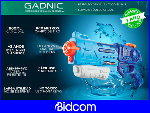 Gadnic Water Gun for Kids - Perfect for Beach and Pool Fun 1