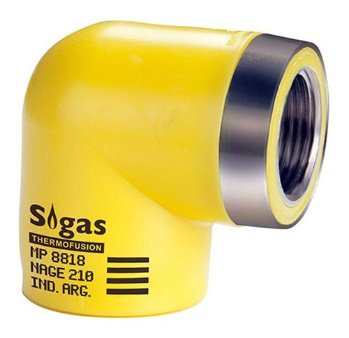 Sigas Dema 90º Elbow with Threaded Connection 25 X 1/2 0