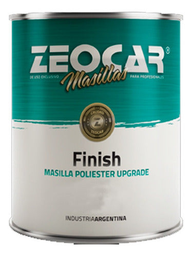 Masilla Poliester Finish Zeocar 4 Kg Tienda Universo 0