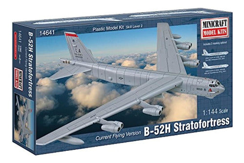 Kit De Construcción Modelo Minicraft B-52h Stratofortress, E 0