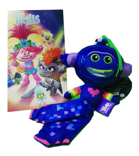 Clarin Dreamworks Trolls Collection Magazine with Plush 0