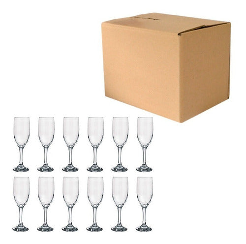 Pack of 12 Cristar Aragon Windsor Water Wine Champagne Glasses 5